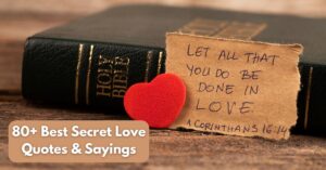 Best Secret Love Quotes