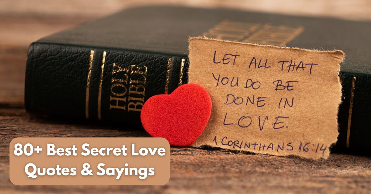Best Secret Love Quotes