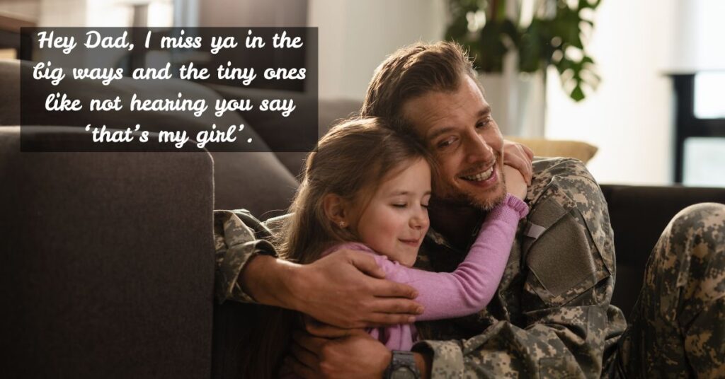 Miss You Dad Messages