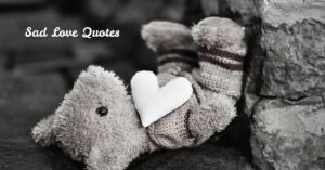 Sad Love Quotes