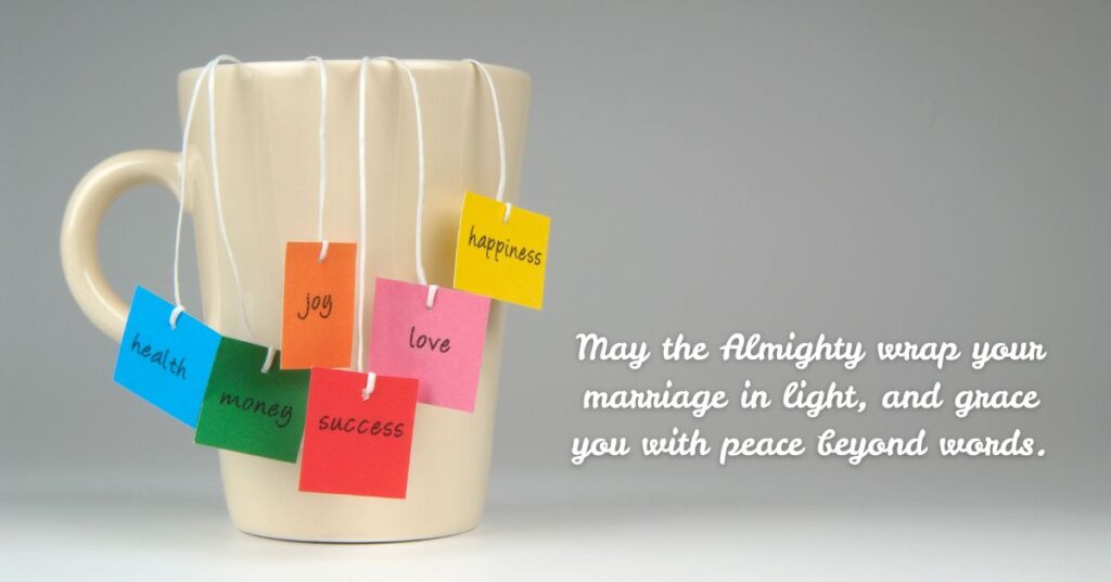 Spiritual Anniversary Blessings for Son and Daughter-in-Law