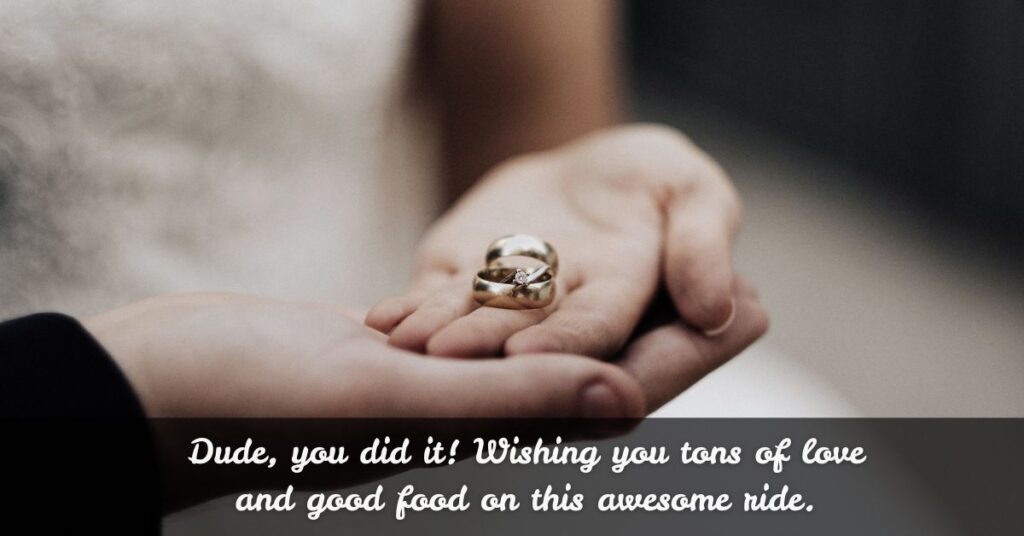 Casual Wedding Wishes for Office Friends
