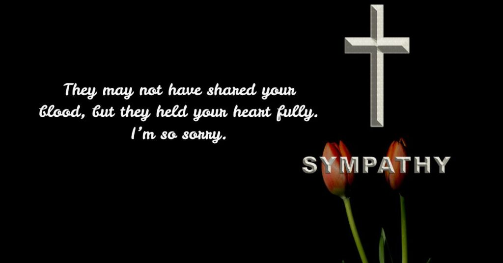 Condolence Messages For Loss Of A Stepchild