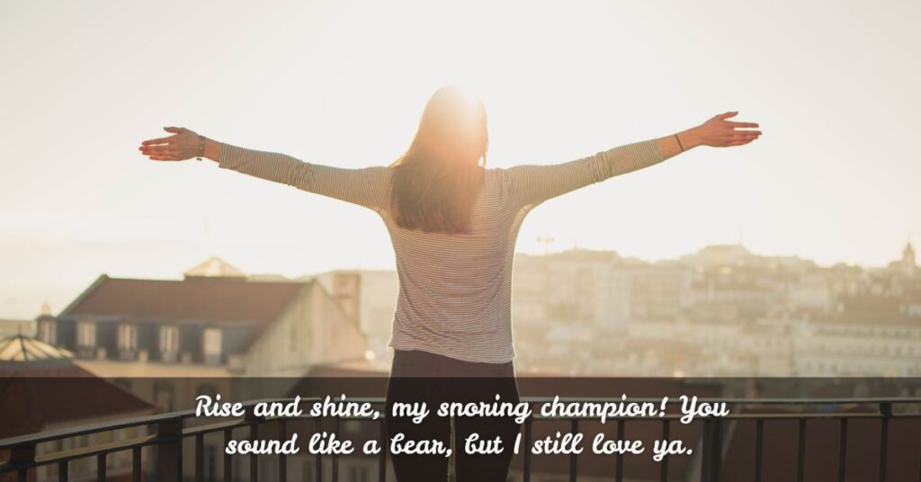 Funny Good Morning Messages for Husband
