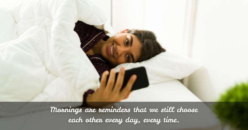 Good Morning Messages to Reignite Marriage Connection