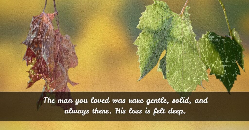 Meaningful Sympathy Message For Husband Death