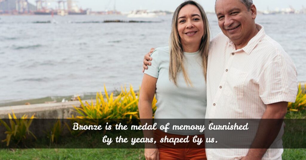 Poetic Bronze Anniversary Quotes to Honor Your Journey