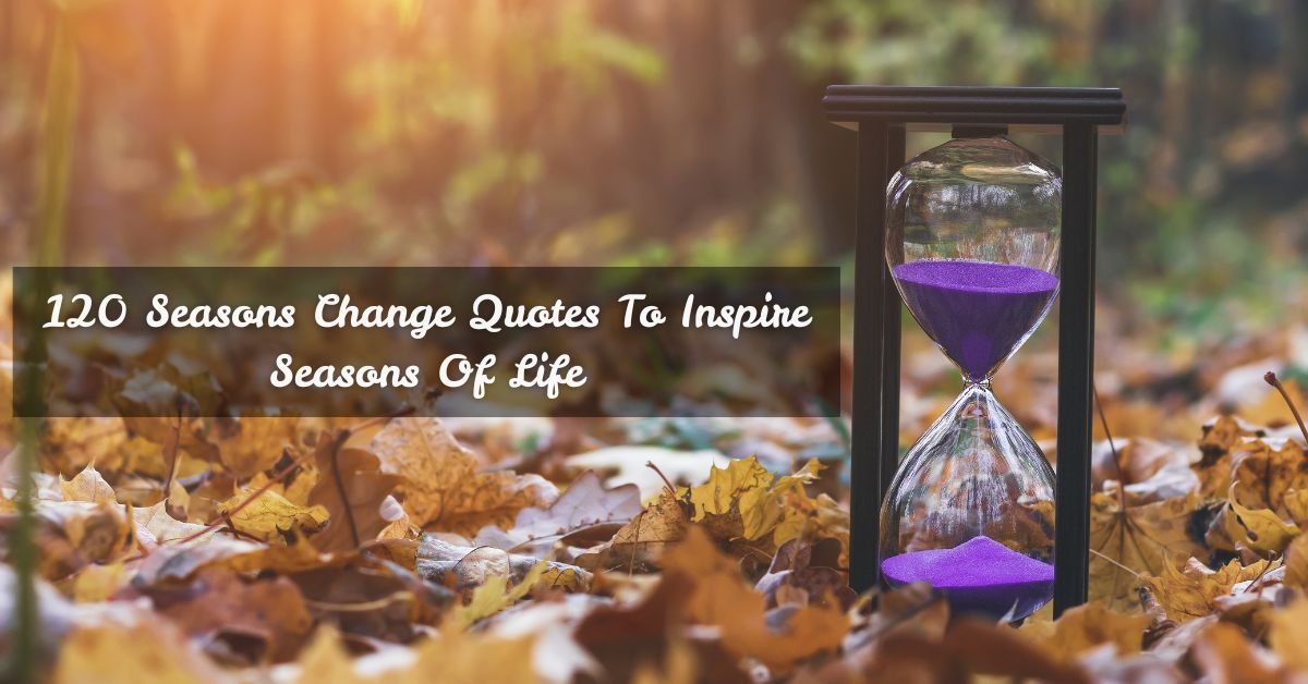 Seasons Change Quotes