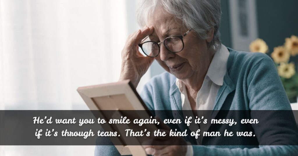 Uplifting Sympathy Message For the Loss of a Spouse