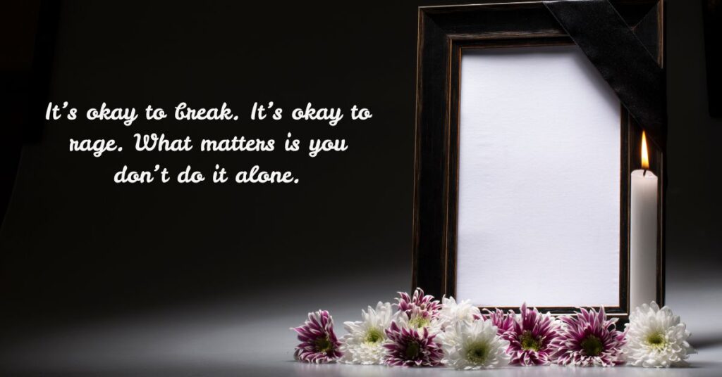 Words of Encouragement for Grieving Husbands