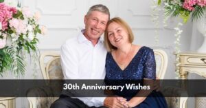 30th Anniversary Wishes
