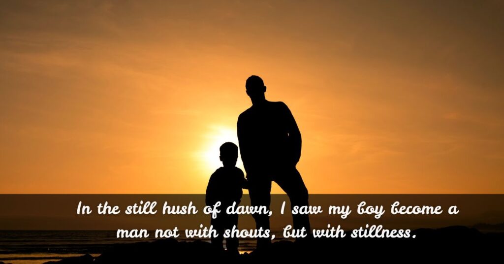 Classic-Style Father to Son Poems and Quotes